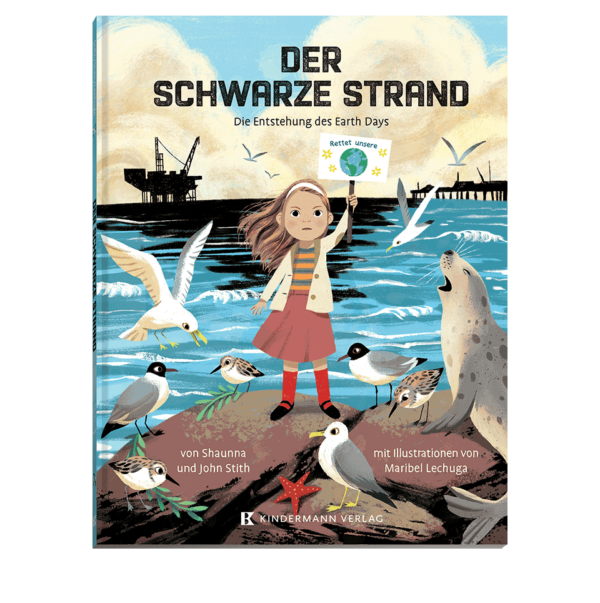 Schwarzer Strand das Buchcover Kindermann Verlag